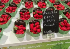 Fruitmasters' Prestige strawberries.
